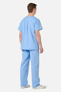 Scrubs With Love - SCRUBSWITHLOVE BLUE SCRUB SET - light-blue