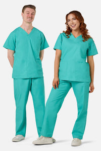 Scrubs With Love - SCRUBSWITHLOVE GREEN SCRUB SET - green