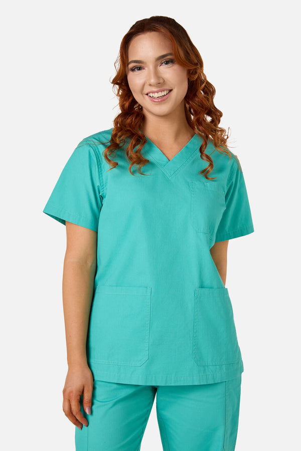 Scrubs With Love - SCRUBSWITHLOVE GREEN SCRUB SET - green