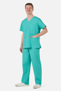 Scrubs With Love - SCRUBSWITHLOVE GREEN SCRUB SET - green