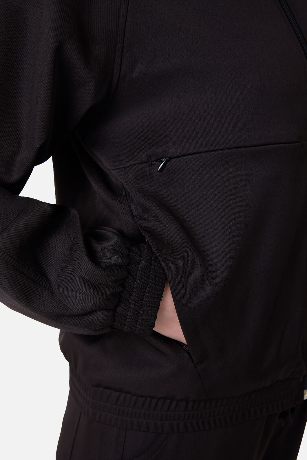 Scrubs With Love - Scrub Wmns Black zip up Jacket - black