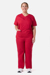 Scrubs With Love - Scrubswithlove Red Scrub Set - red