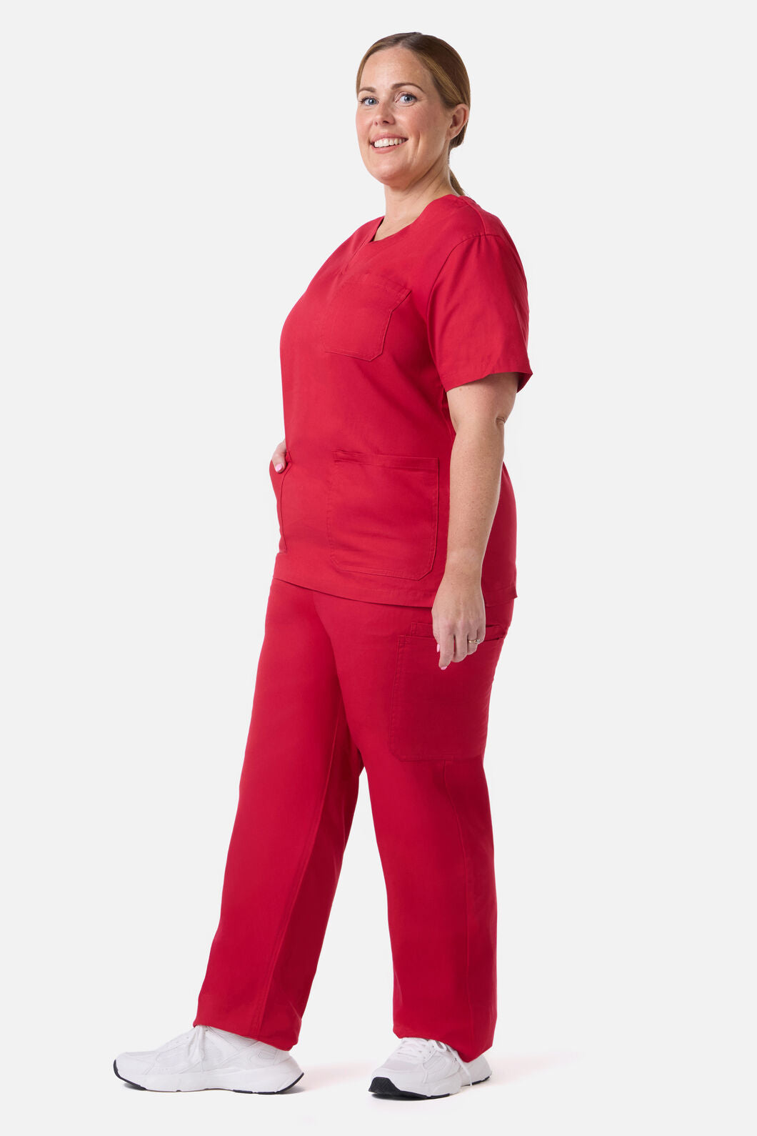 Scrubs With Love - Scrubswithlove Red Scrub Set - red