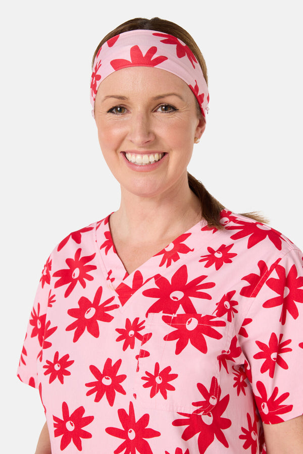 Scrubs With Love - Gidgets scrub headband - pink