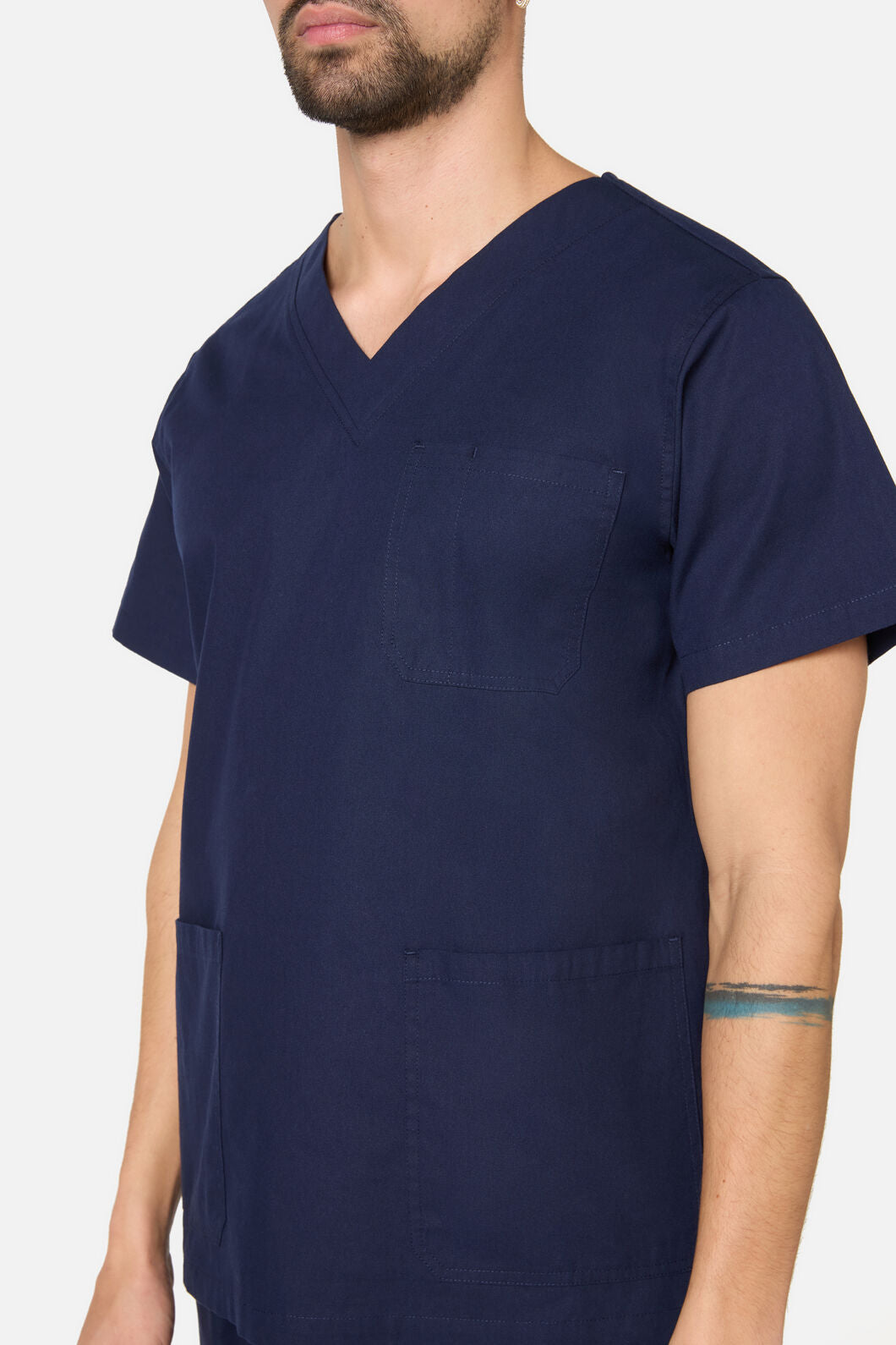 Scrubs With Love - 100% Cotton Navy Scrub Set - navy