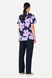 Scrubs With Love - Poppy Blue Top& Pant scrub set - navy