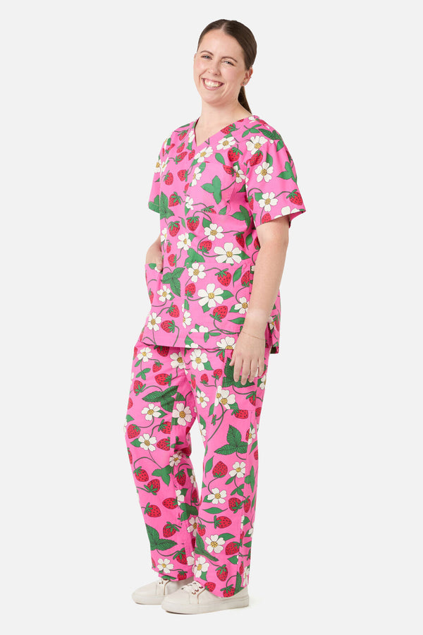 Scrubs With Love - Berry Cute scrub set - pink