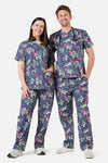 Scrubs With Love - SEA TURTLE SCRUB SET - blue