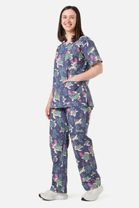 Scrubs With Love - SEA TURTLE SCRUB SET - blue