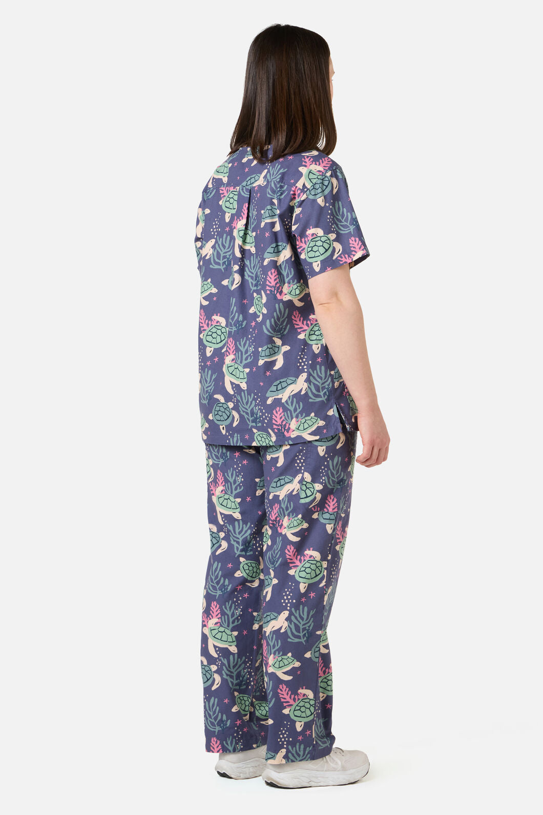 Scrubs With Love - SEA TURTLE SCRUB SET - blue