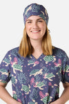 Scrubs With Love - Sea Turtle Scrub Hat - blue