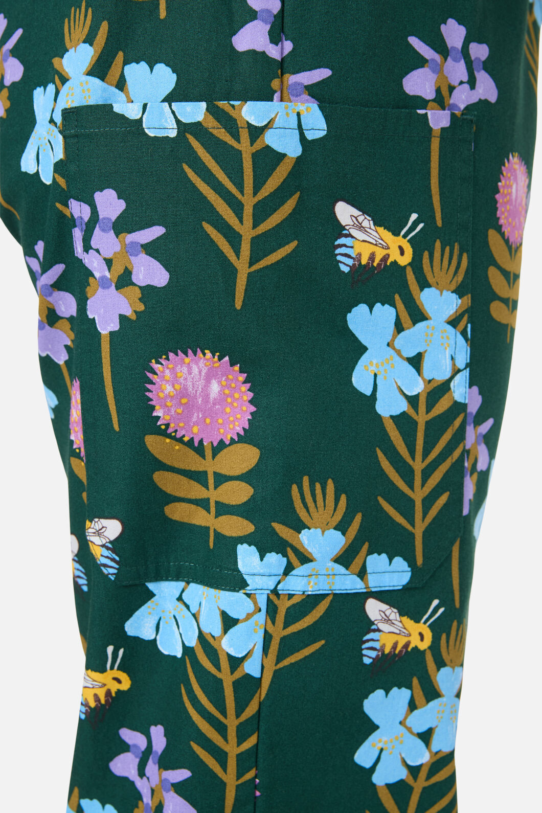 Scrubs With Love - Blue Banded Bee scrub set - green