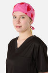 Scrubs With Love - Love Hearts Scrub Hat - pink