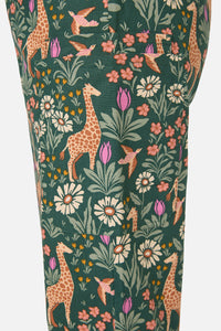 Scrubs With Love - Giraffe scrub set - green