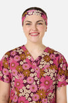 Scrubs With Love - Brigette scrub headband - pink