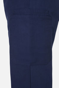 Scrubs With Love - Snakes & Flora Top&Pant scrubs - navy