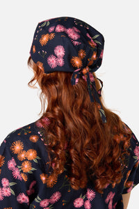Scrubs With Love - Gumnut Puffs scrub hat - navy