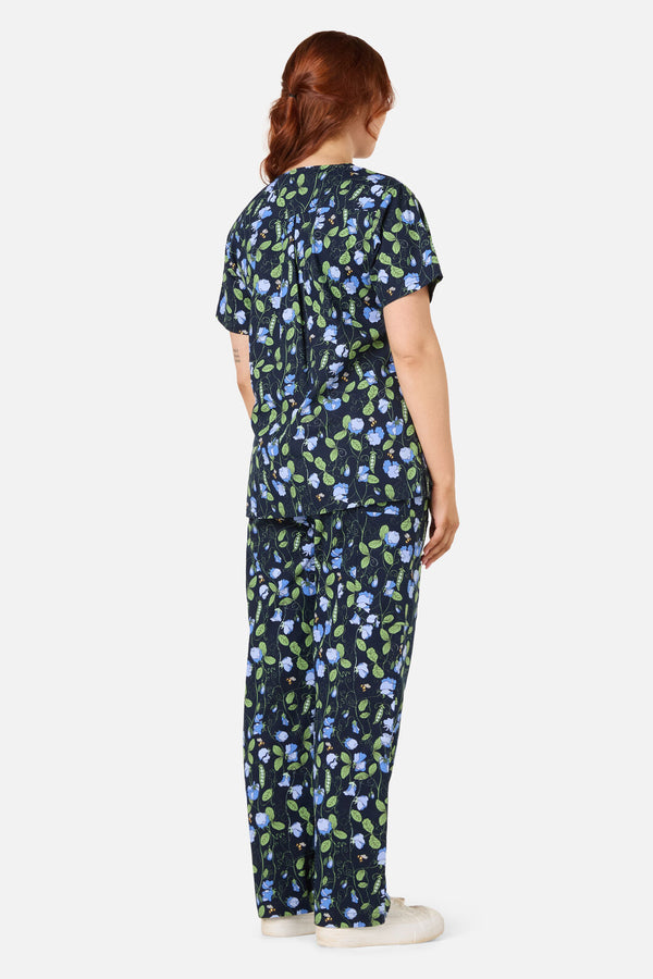 Scrubs With Love - Sweet Pea scrub set - navy