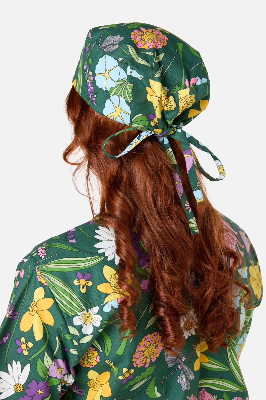 Scrubs With Love - Magical Garden scrub hat - green