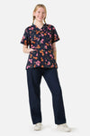 Scrubs With Love - Gumnut Puffs Top& Pant scrubs - navy
