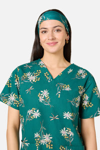Scrubs With Love - Penny Native Scrub Headband - green