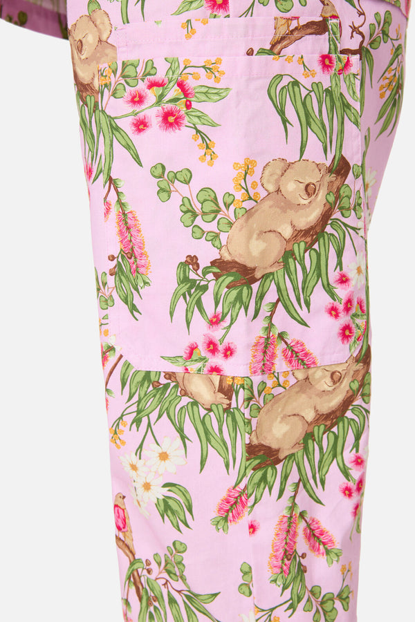 Scrubs With Love - Native Koala Scrub Set Pink - pink