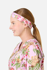 Scrubs With Love - Native Koala Scrub Headband Pink - pink