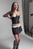 Black Friday - Hot Issue Tuxedo Skirt - black