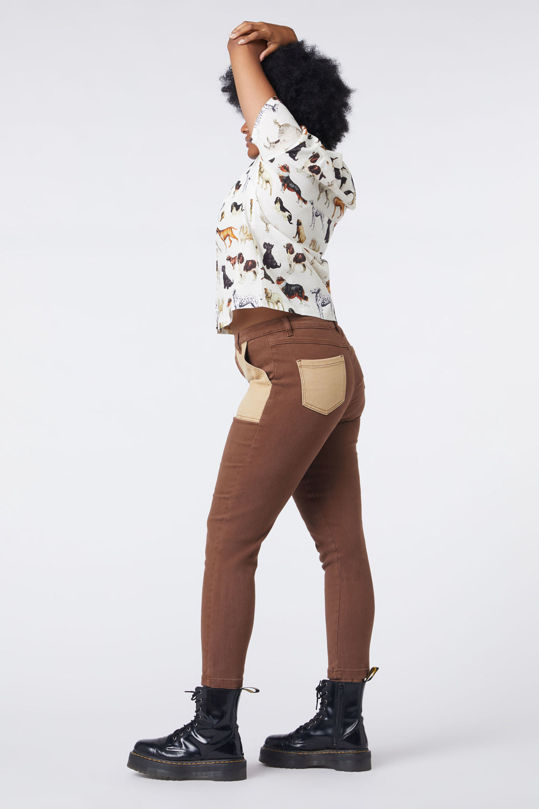 brown