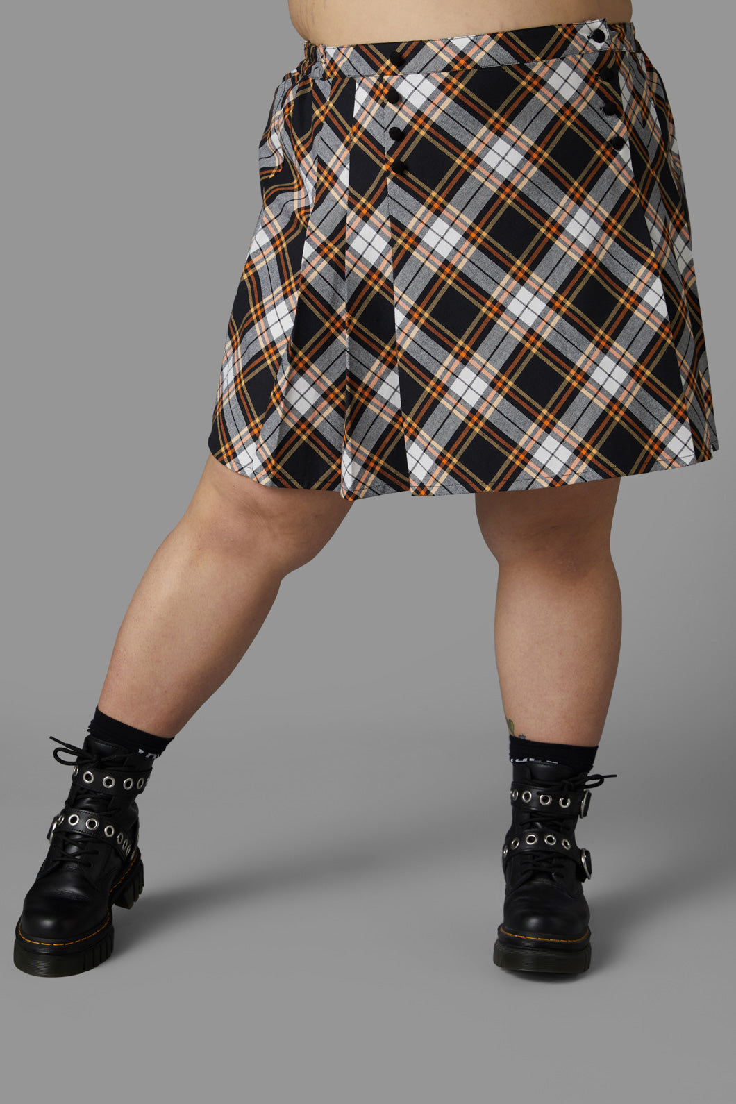 Checkered 2025 skirt nz