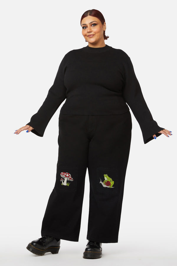 black
