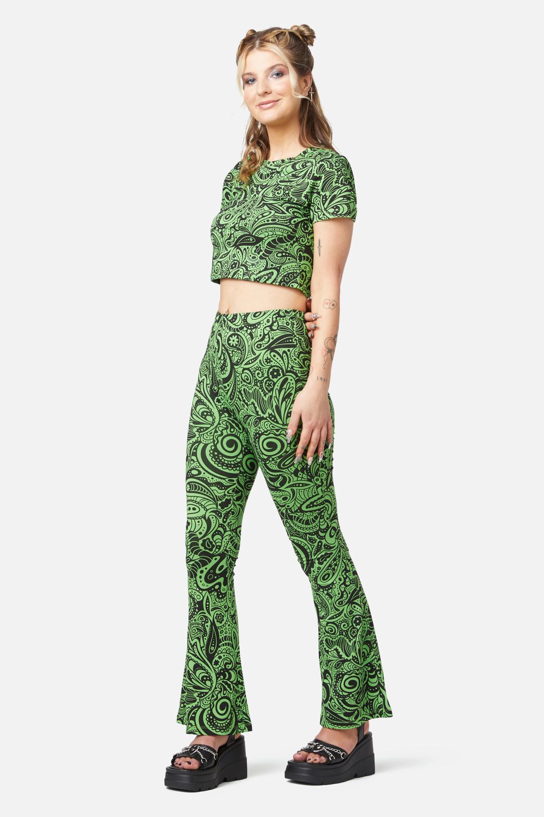green-black