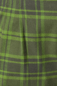 Dangerfield NZ - Meadow Tartan Pants - olive