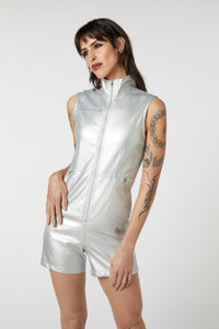 Dangerfield NZ - Radioactive Raver Romper - white