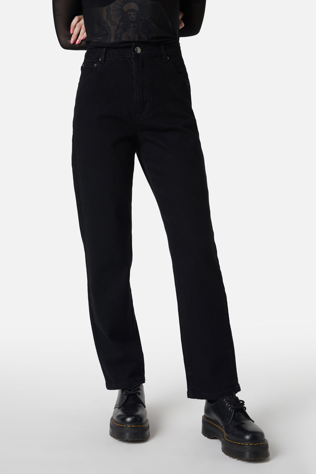 Dangerfield NZ - Classic Cut Danger Jeans - black