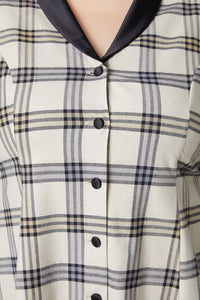 Dangerfield NZ - Curve Crescent Trtn L/Slve Drs - beige