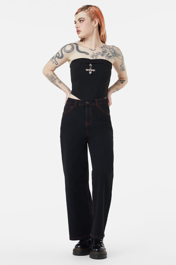 black