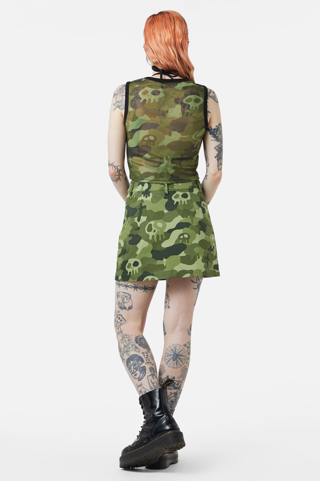 Nook Of The Garden Camo Skirt