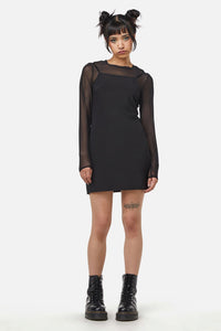 Dangerfield NZ - Hottest B Mesh Dress - black