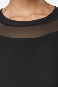 Dangerfield NZ - Hottest B Mesh Dress - black