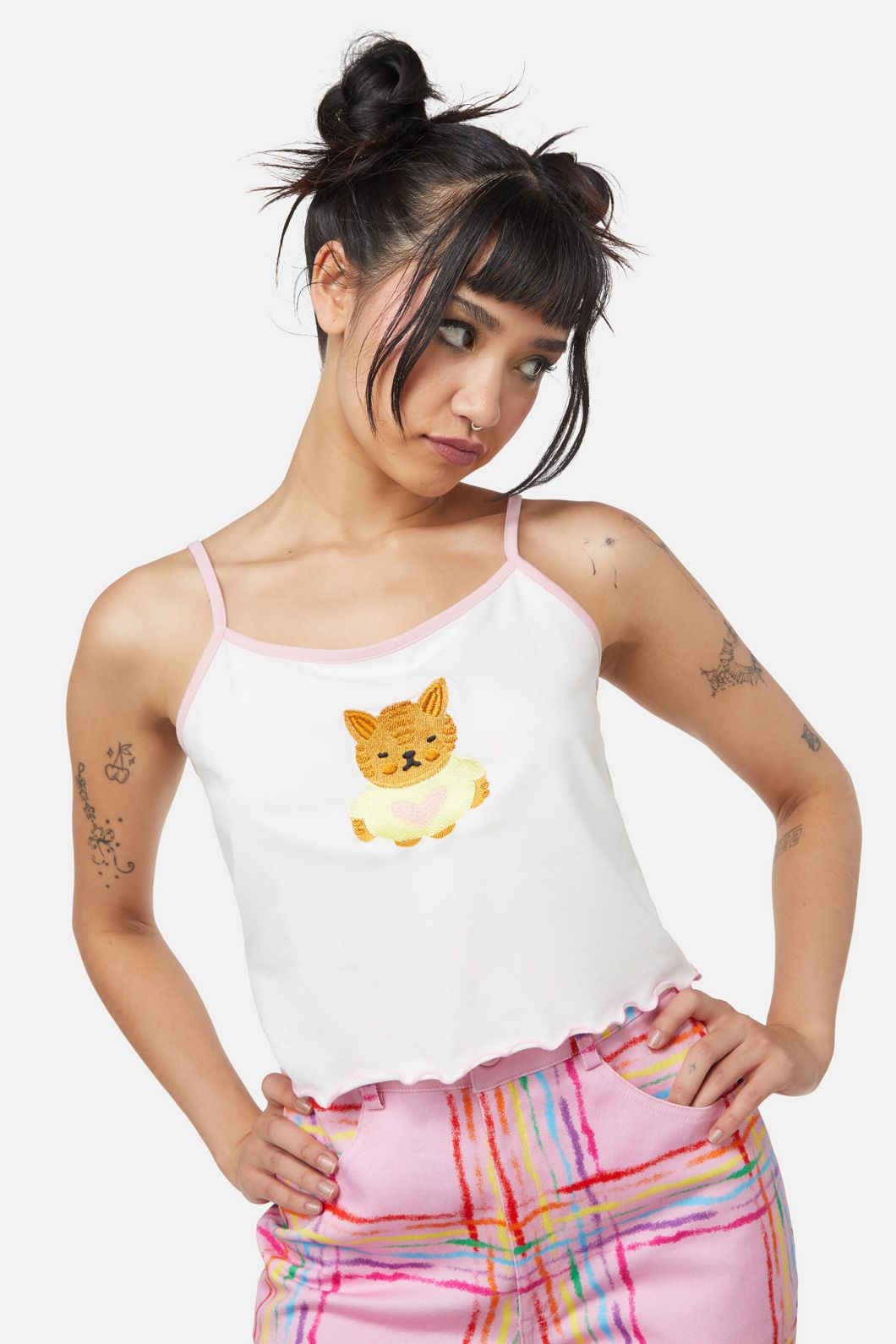 Dangerfield NZ - Hottest B Kewtie Singlet - white