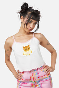 Dangerfield NZ - Hottest B Kewtie Singlet - white