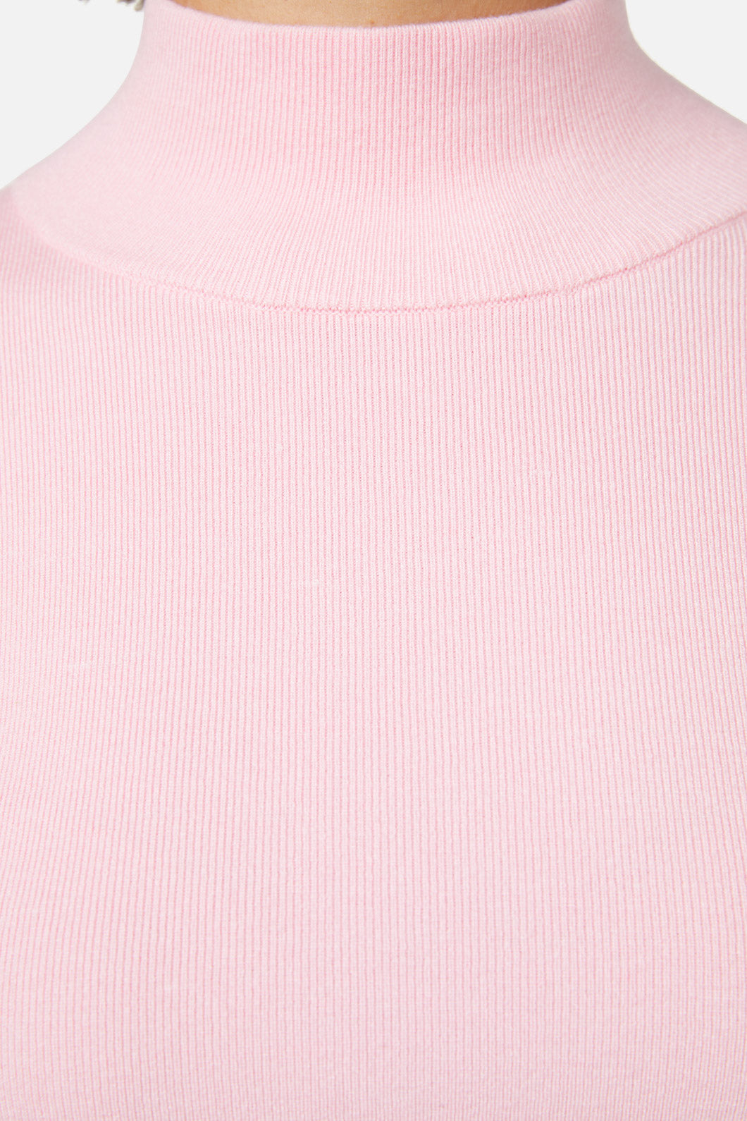 Dangerfield NZ - Meta Fantasy Knit Top - pink