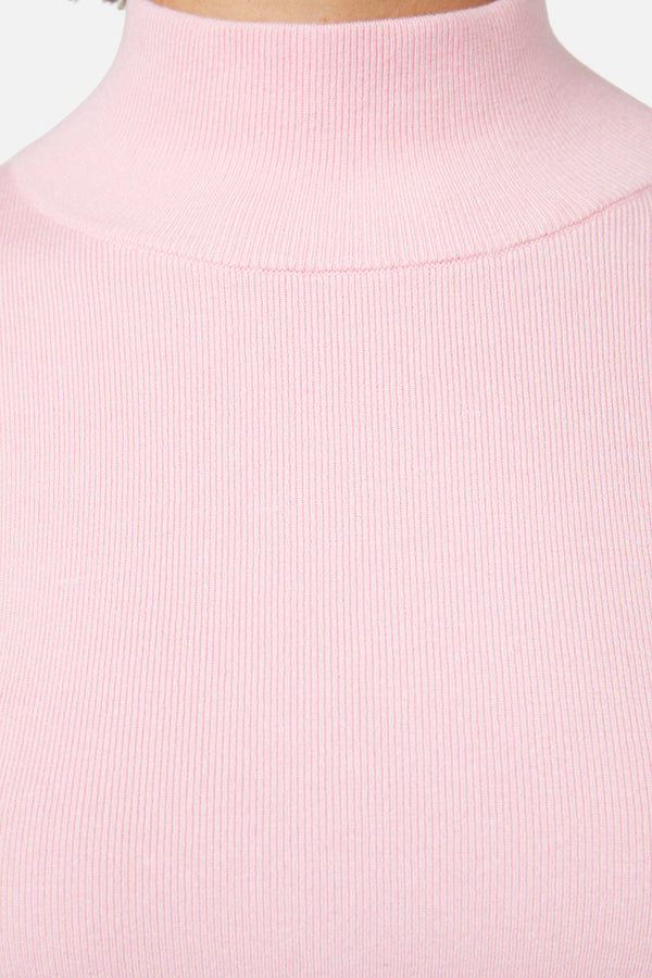Dangerfield NZ - Meta Fantasy Knit Top - pink
