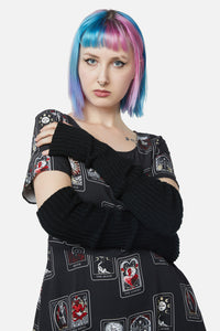 Dangerfield NZ - Long Fingerless Gloves - black