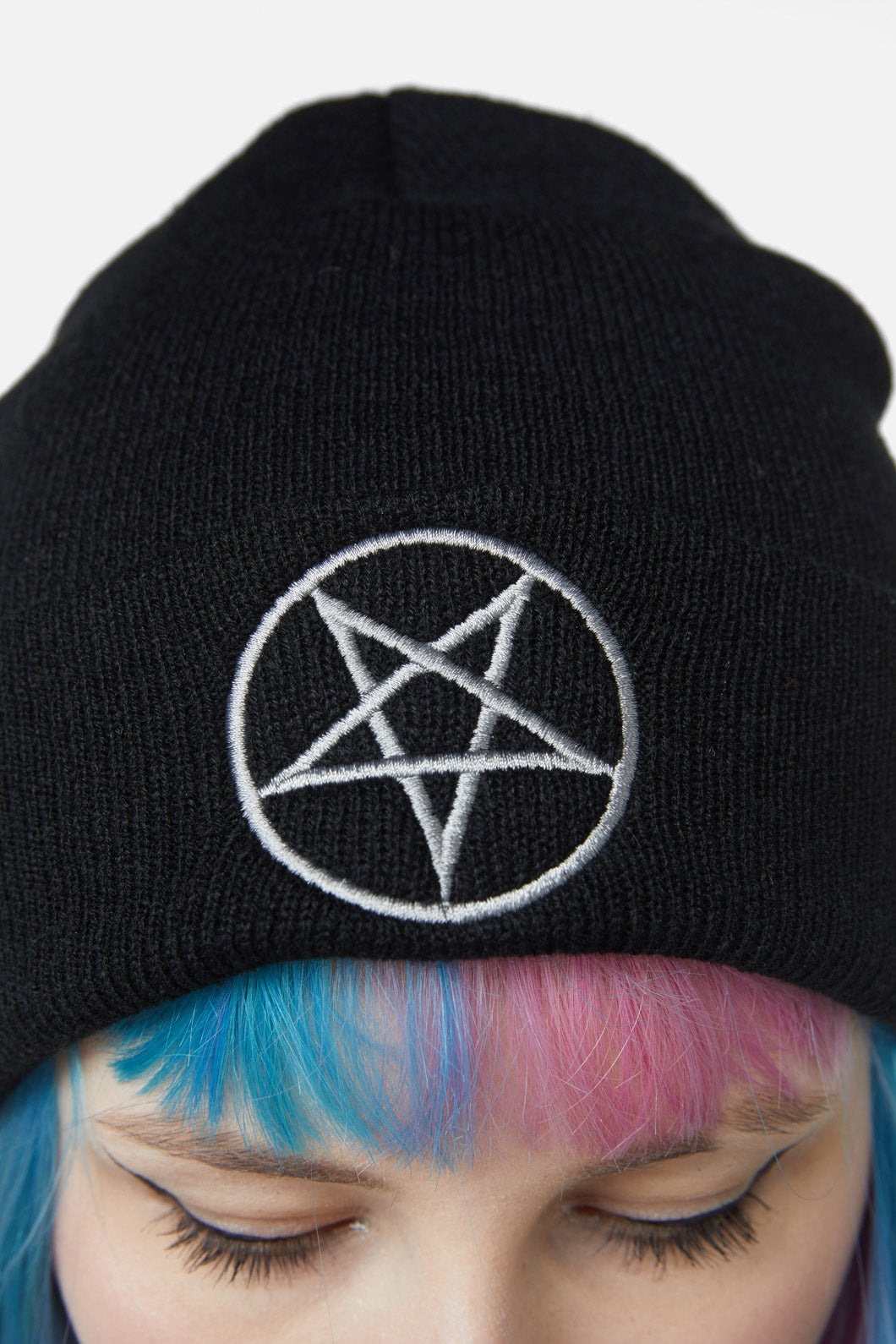 Dangerfield NZ - Pentagram Knit Beanie - black