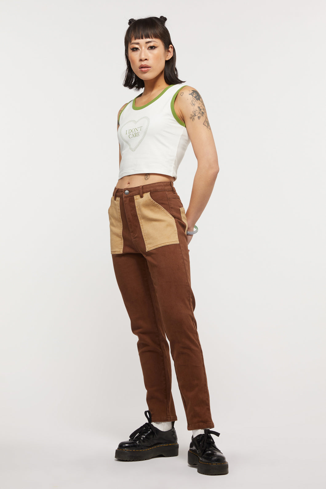 brown