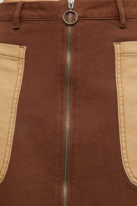 brown