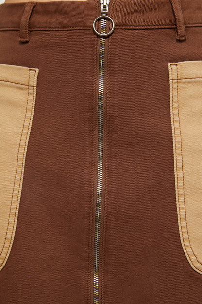 brown