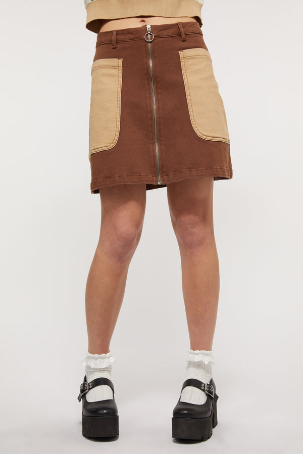 brown